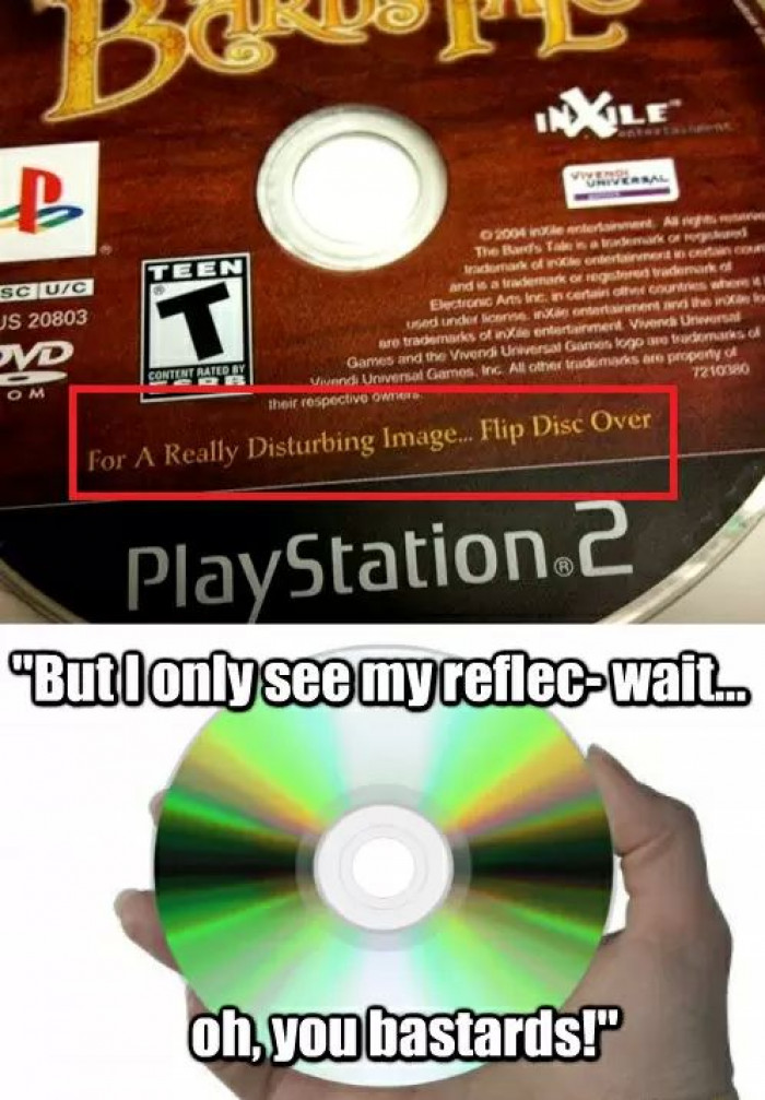 When A Disc Makes A Fool Of You...