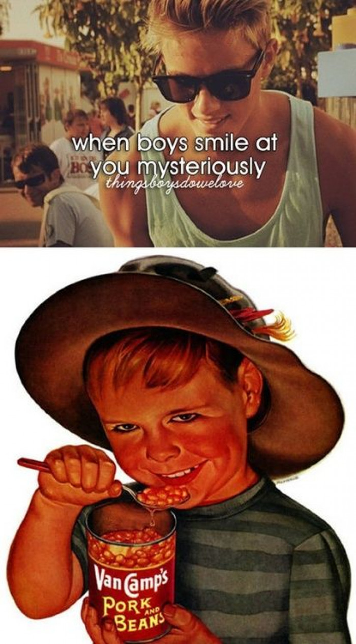 When Boys Smile Mysteriously