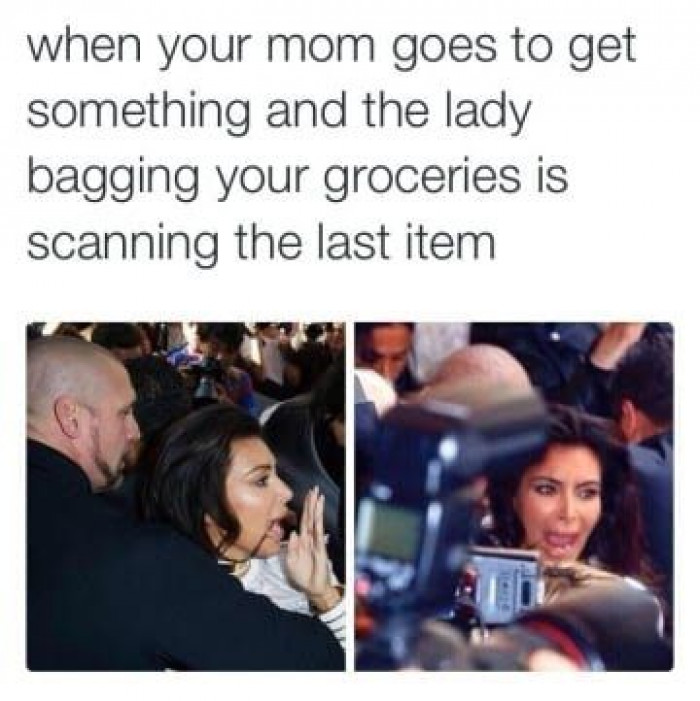 When You Go Shopping With Mom