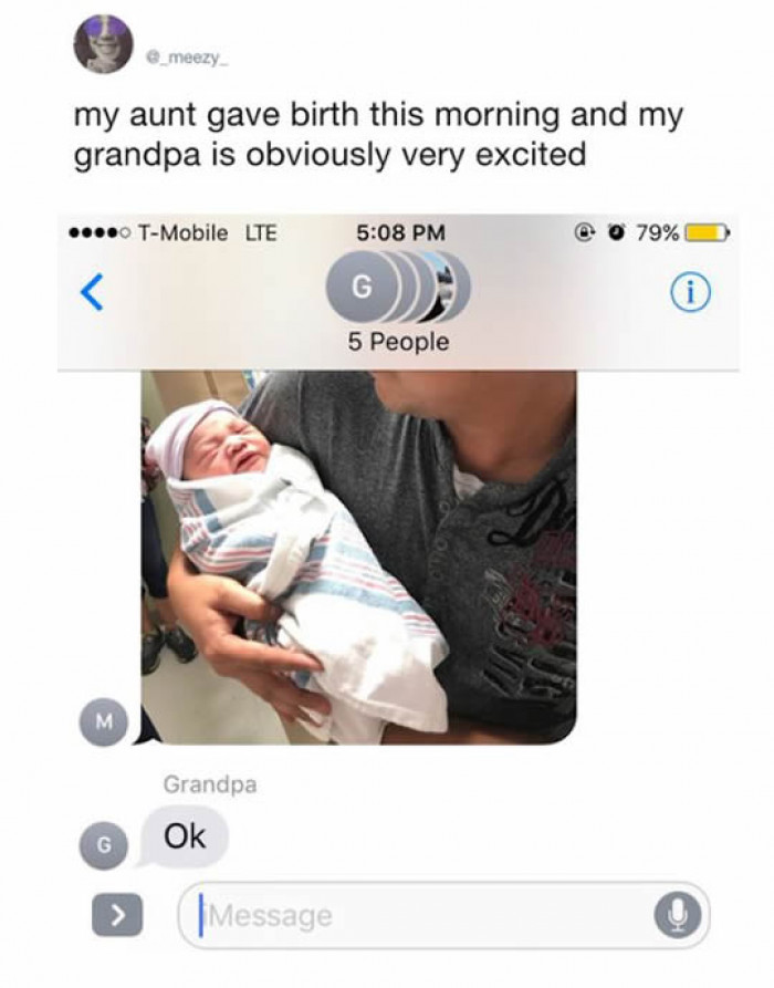 Becoming Grandpa Is Exciting