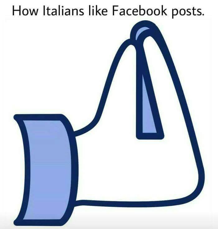 How Italians Like Facebook Posts