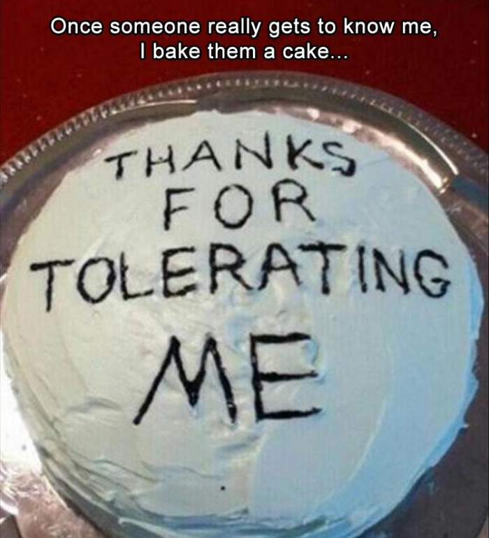 I Baked A Cake