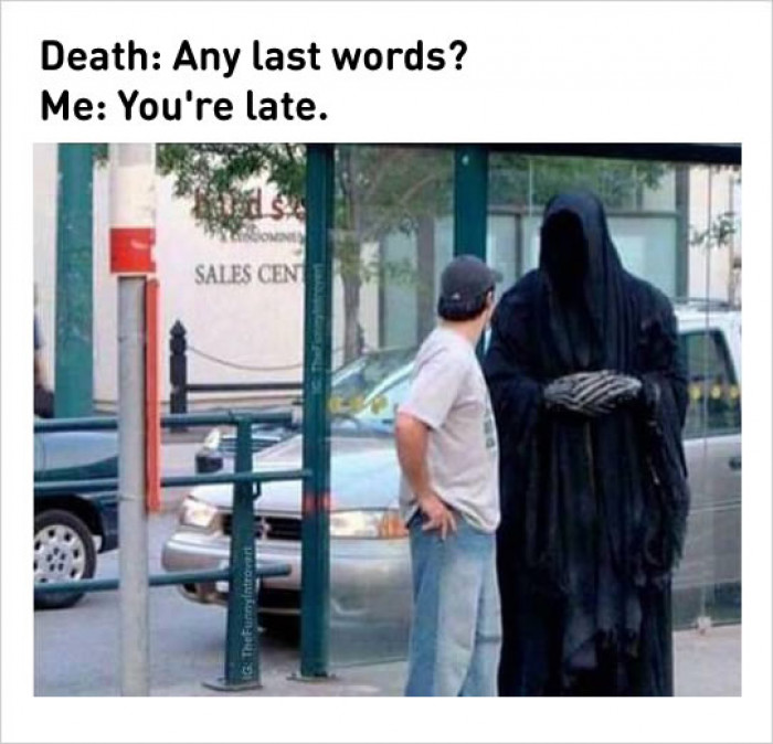 When Death Asks You A Question