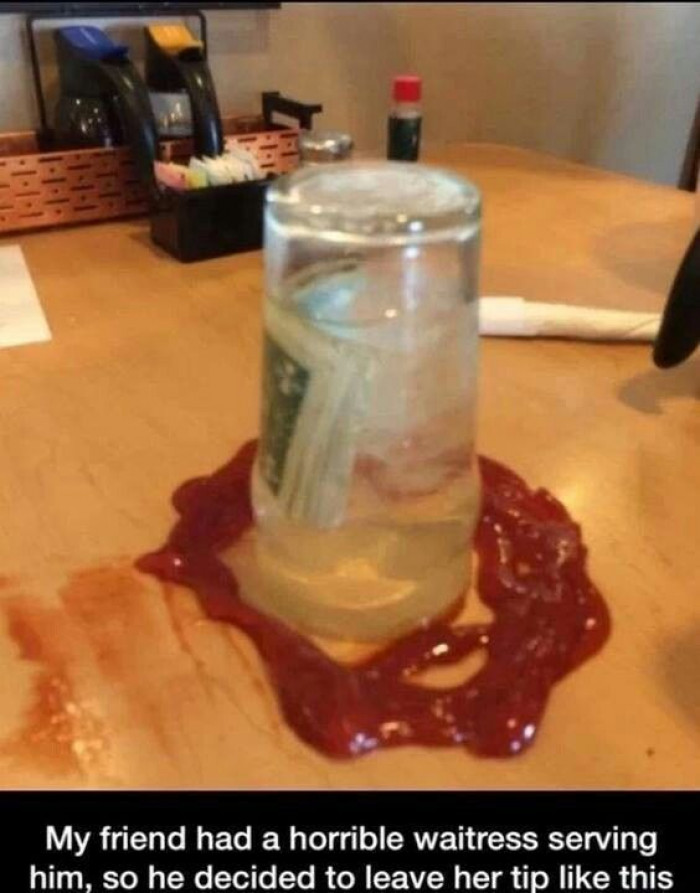 When You Have A Horrible Waitress