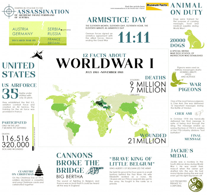 12 World War 1 Facts that will Blow your Mind