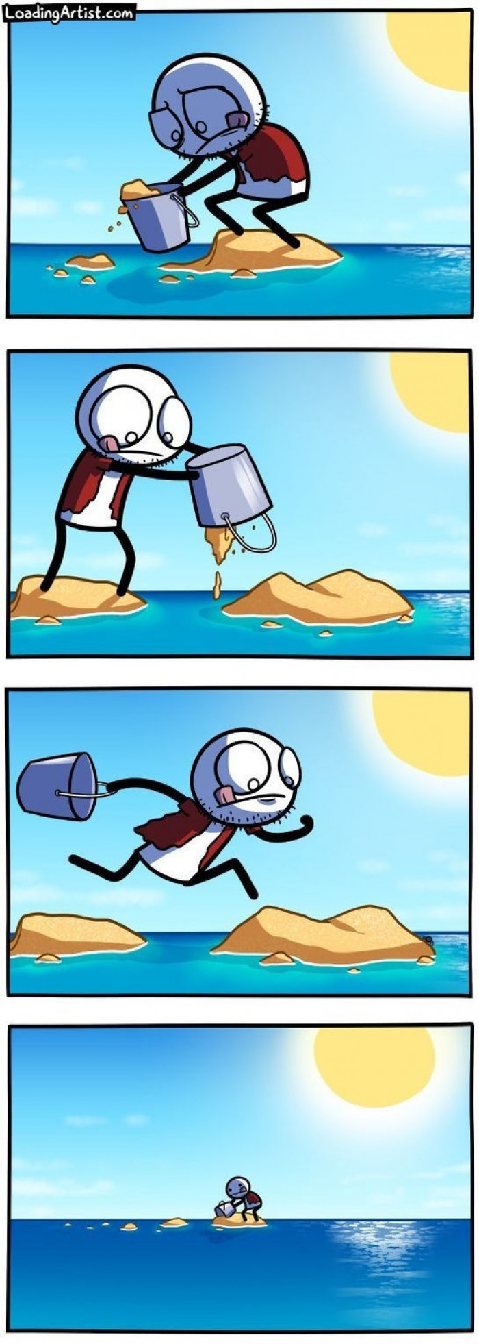 Desert Island, Cartoon Logic