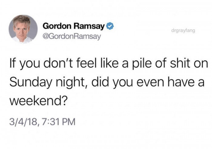 Gordon Ramsay Says