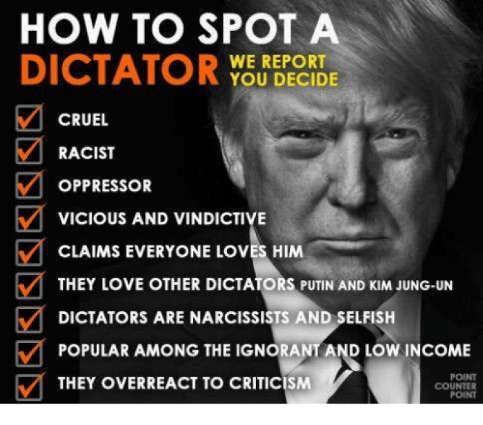 How To Spot A Dictator