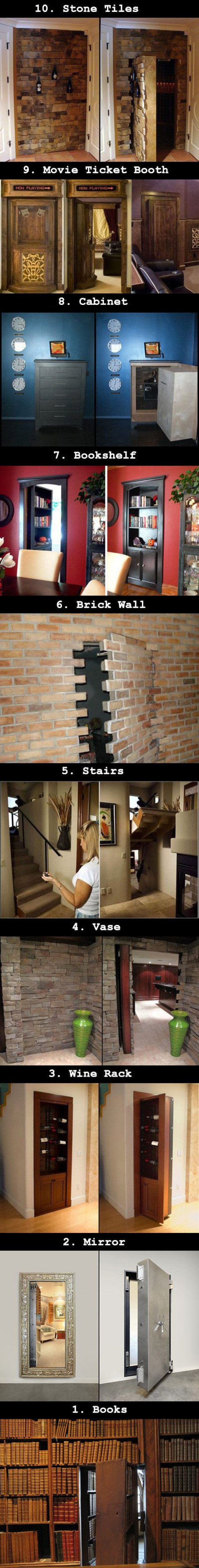 10 Awesome Secret Doors You Will Want In Your House