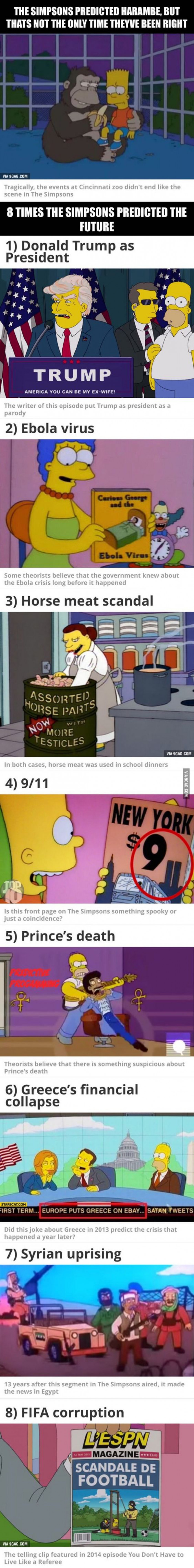 8 Times The Simpsons Predicted The Future