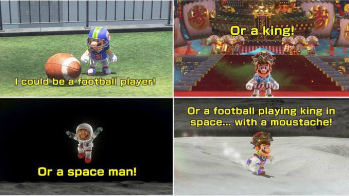 They Said I Could Be Anything So I Became A Football Playing King In Space With A Moustache