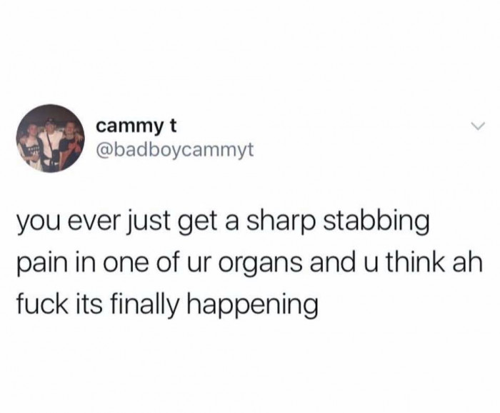 Sharp Pains All The Time
