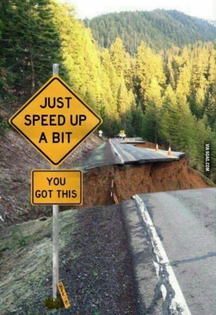 Speed Up,You Got This