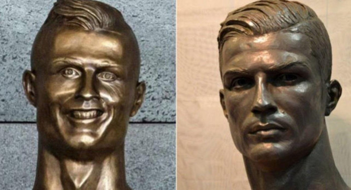 They've Finally Replaced Ronaldo's Statue