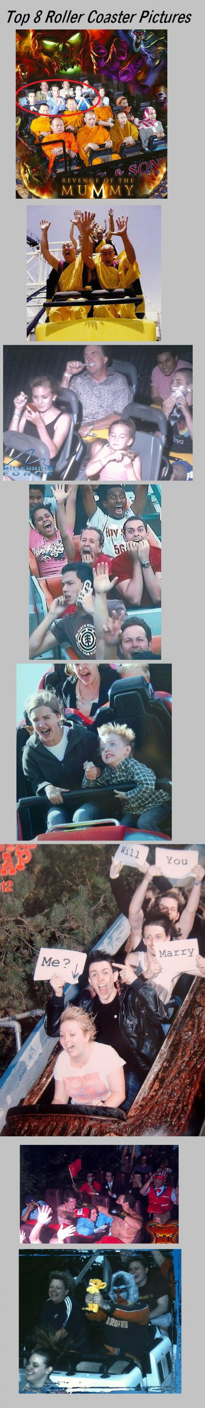 Top 8 Roller Coaster Pictures
