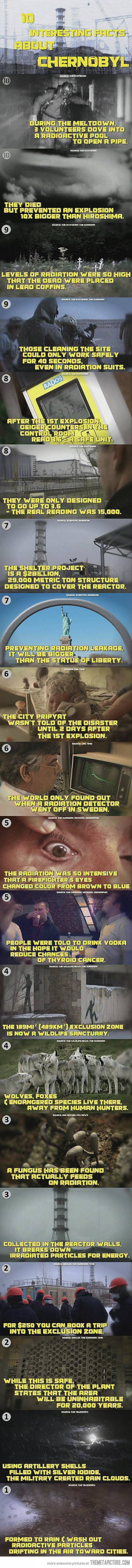 10 Facts About Chernobyl That Will Creep You Out Completelly