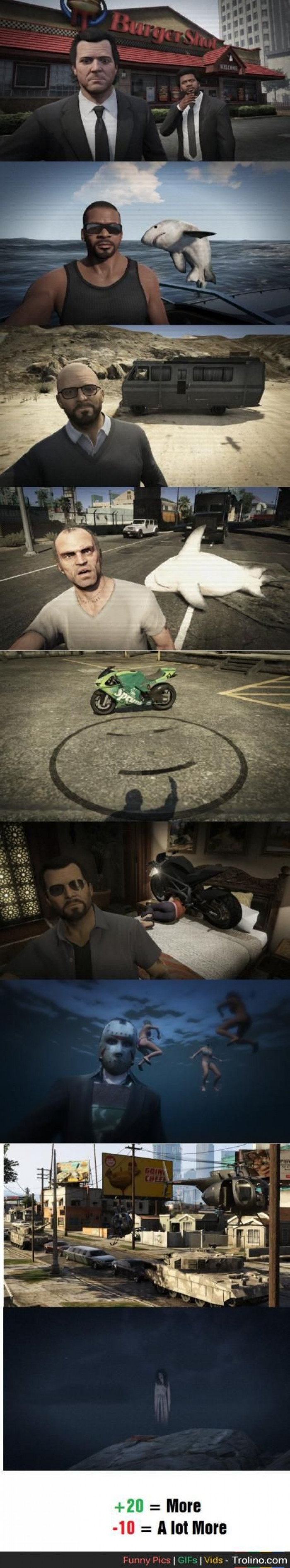 10 GTA V Selfies That Show How Fun The Game Can Be