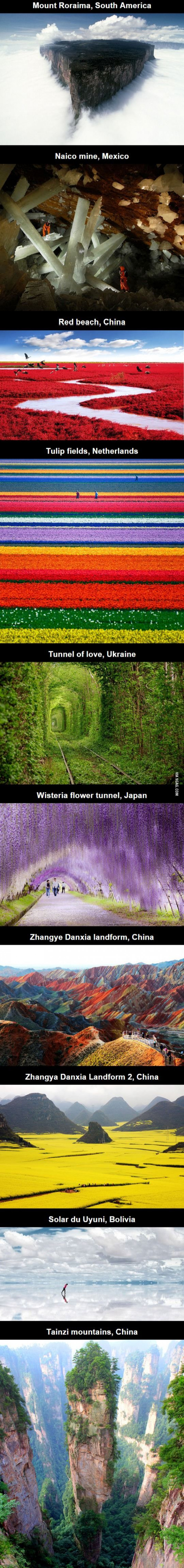 10 Incredible Places That Don't Look Real