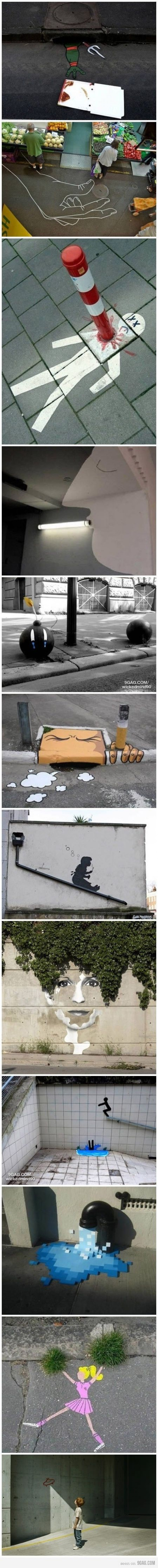 17 Creative Street Art That Will Make You Chuckle