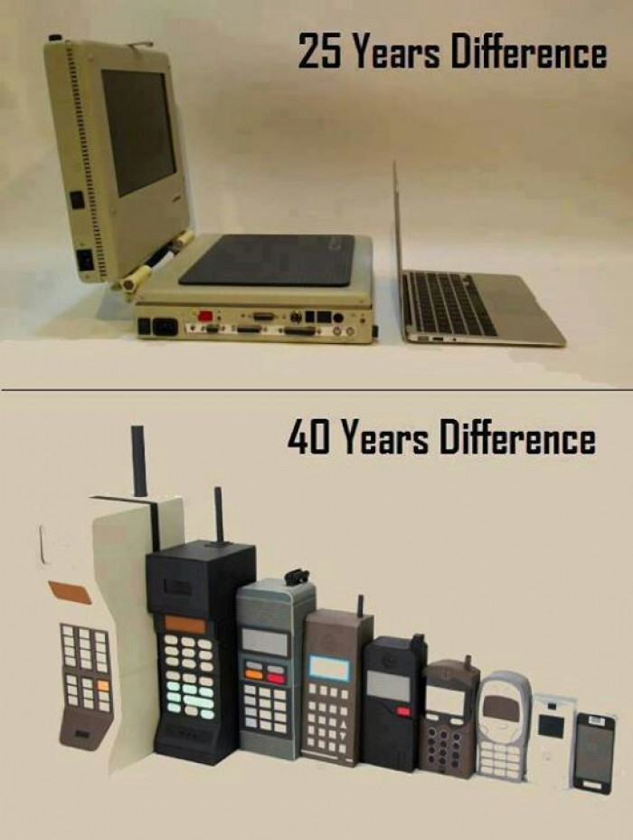 Amazing How Technology Improved So Fast And It's Only Going To Get Better