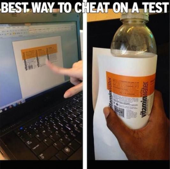 best way to cheat on a tes