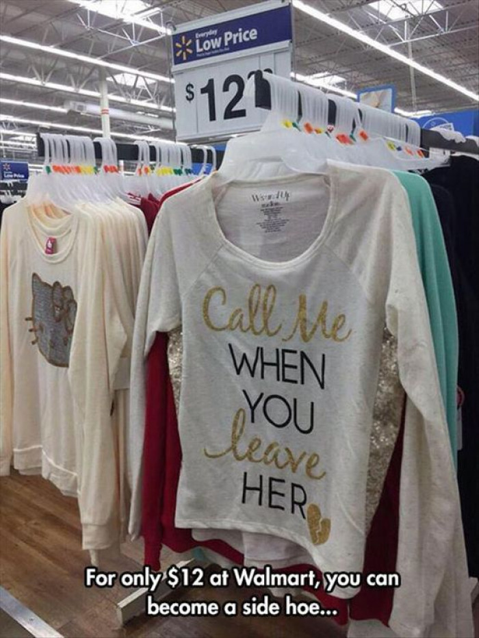 Calling All Side Hoes, I Found Your Tee...