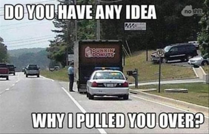 cops and doughnuts