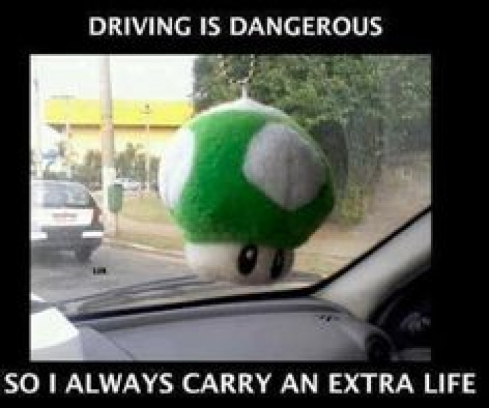 Driving is dangerous