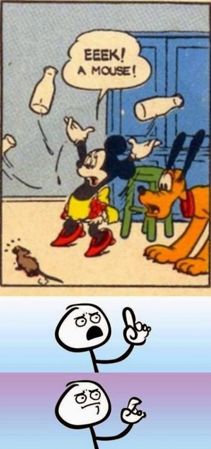 Eek! a mouse!