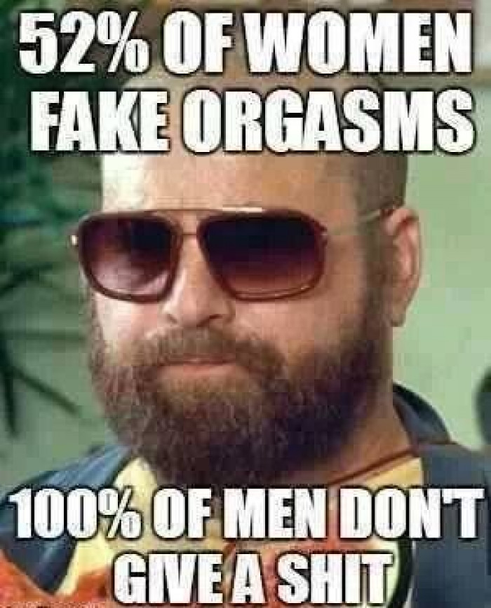 Fake orgasms
