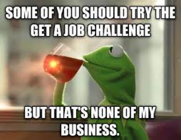 Get a job challenge