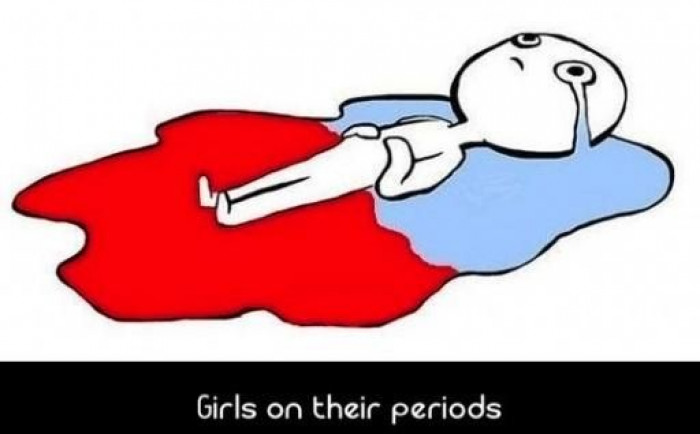 girls on their period
