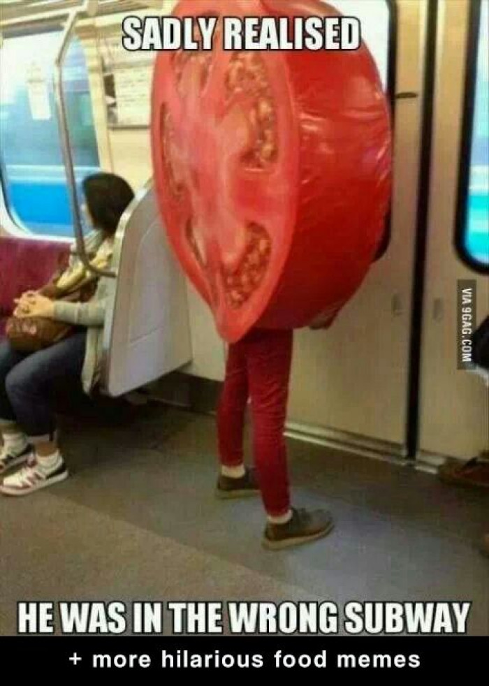 He Was In The Wrong Subway...