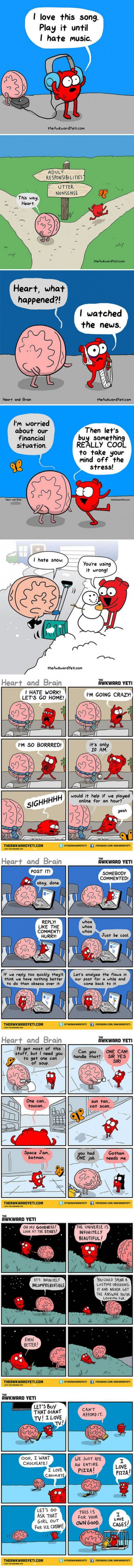 Heart Vs Brain
