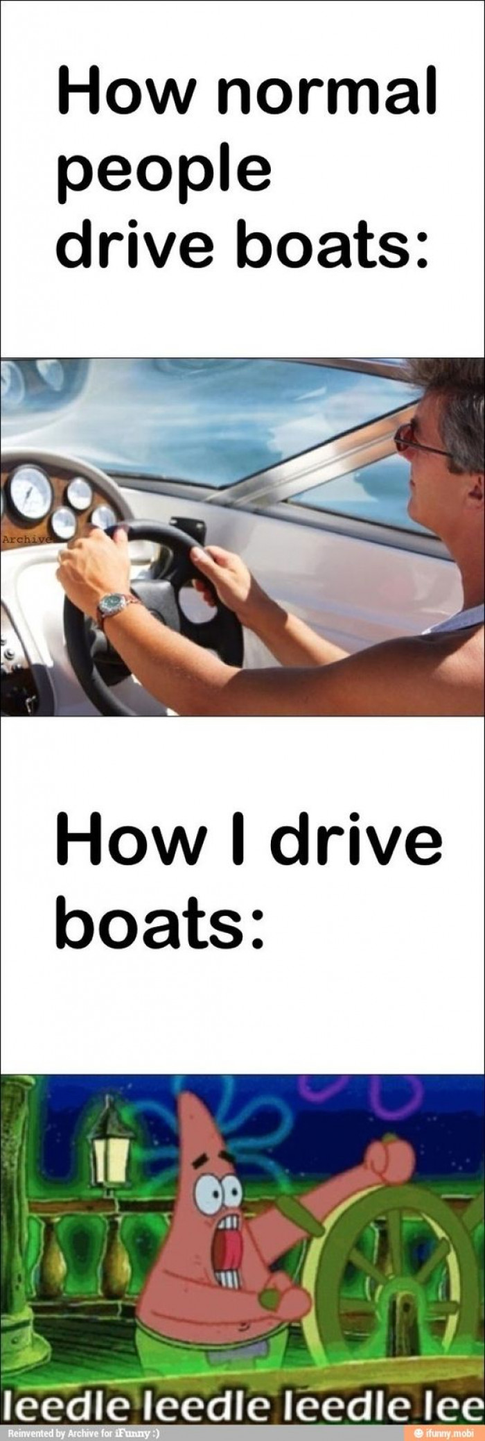 How Normal People Drive Boats: