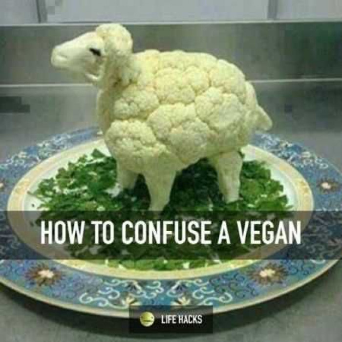 How To Confuse A Vegan