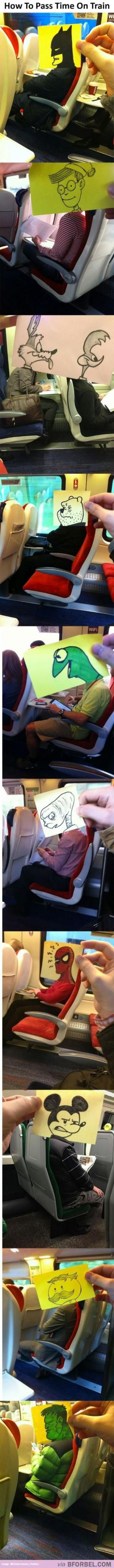 How To Pass Time On A Train