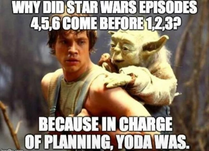 In charge of planning, Yoda was