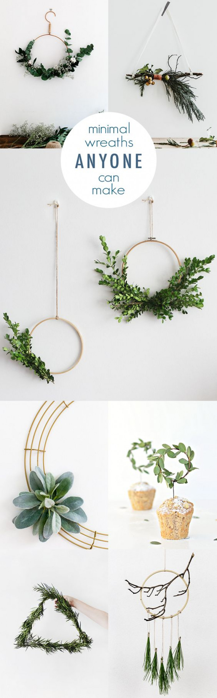 Minimal DIY Wreath Ideas To Spice Up Your Home