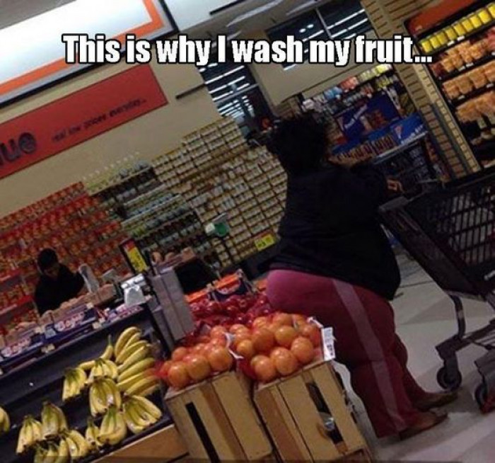 This Is Why I Wash My Fruit