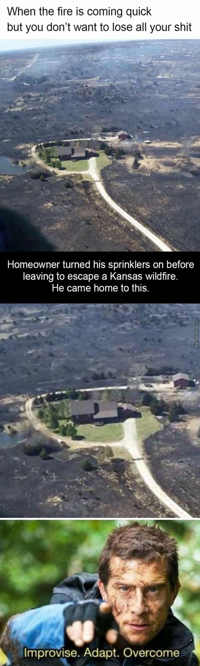 This Man Saved His Home In Genius Fashion