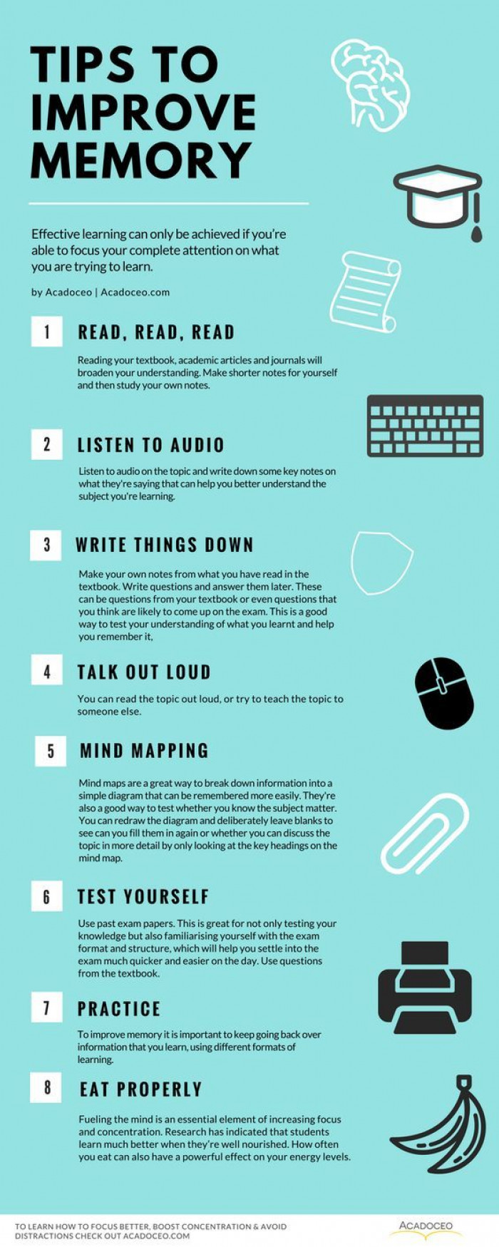 Tips To Improve Your Memory And Become Smarter