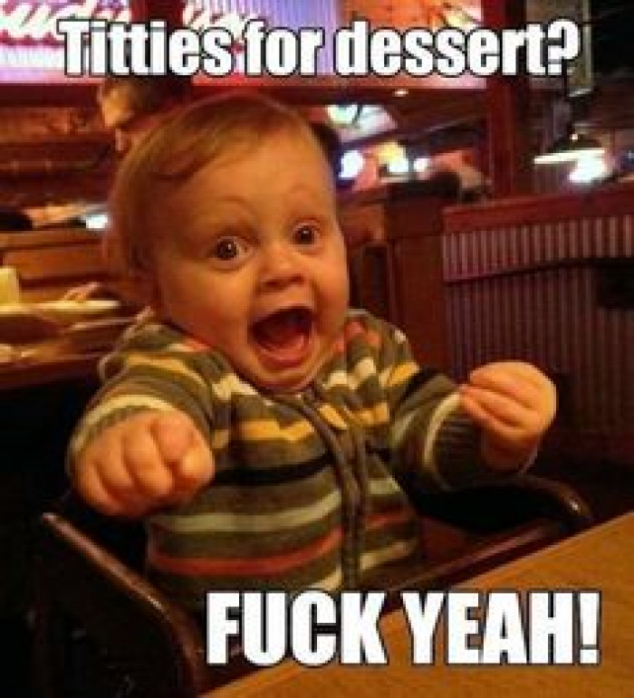 Titties for dessert!