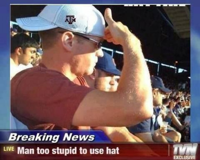 Too stupid to use hat