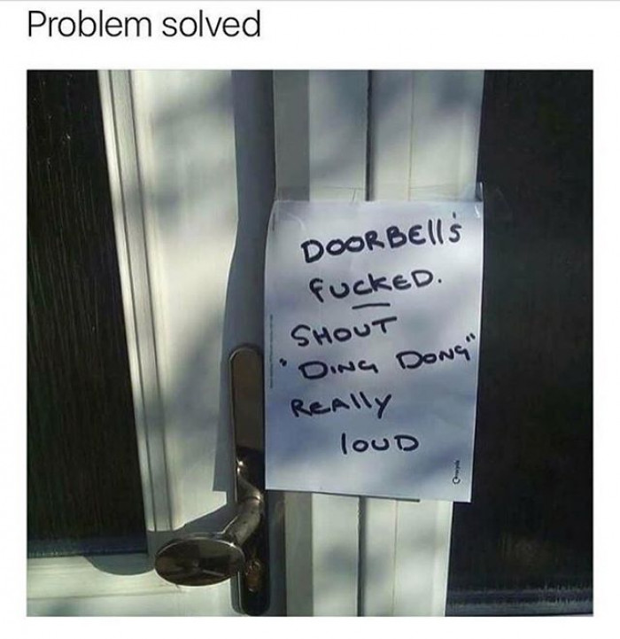 What Doorbell Problems?