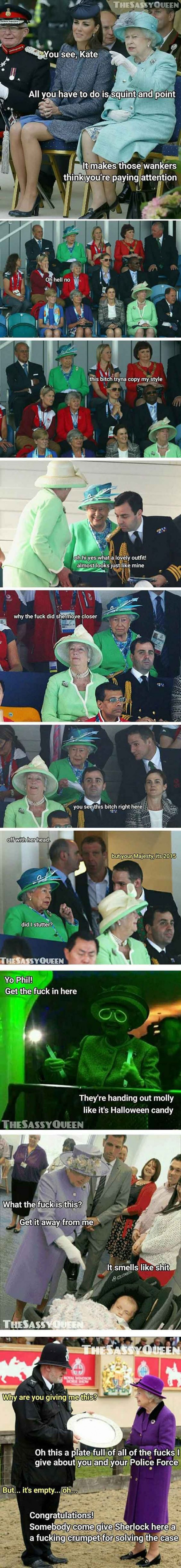 What Her Majesty Really Thinks
