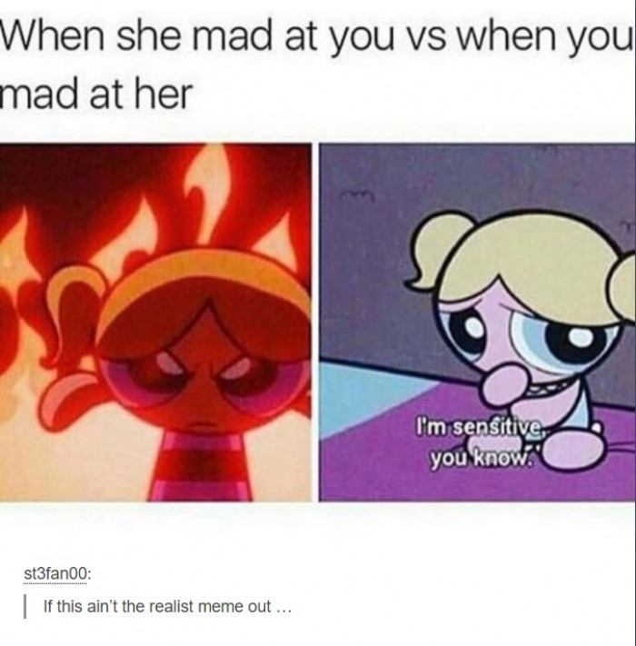 When She's Mad At You