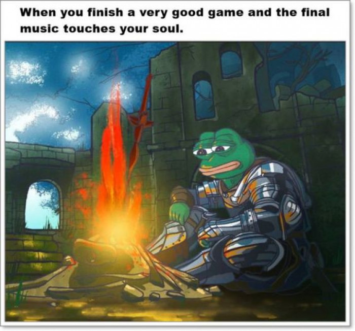 When you finish a good game