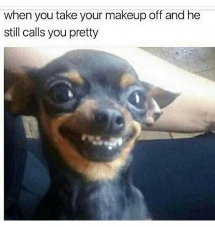 When You Take Off Your Make Up