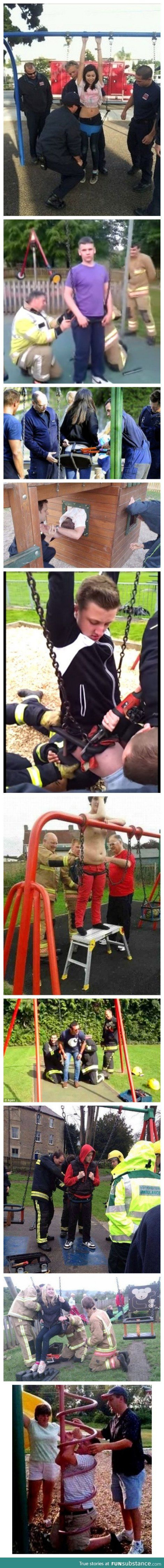 Who Knew Playgrounds Were SO Dangerous